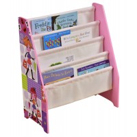 Biblioteca Etajera Fashion Girl pentru carti si reviste - rafturi din panza si MDF Liberty House Toys OnlyToys